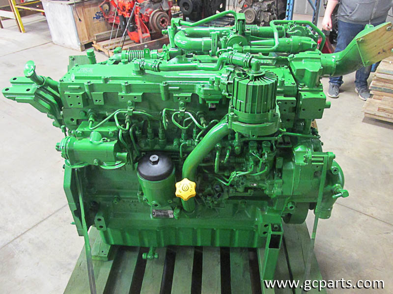 9.0L JOHN DEERE - REBUILT LONG BLOCK