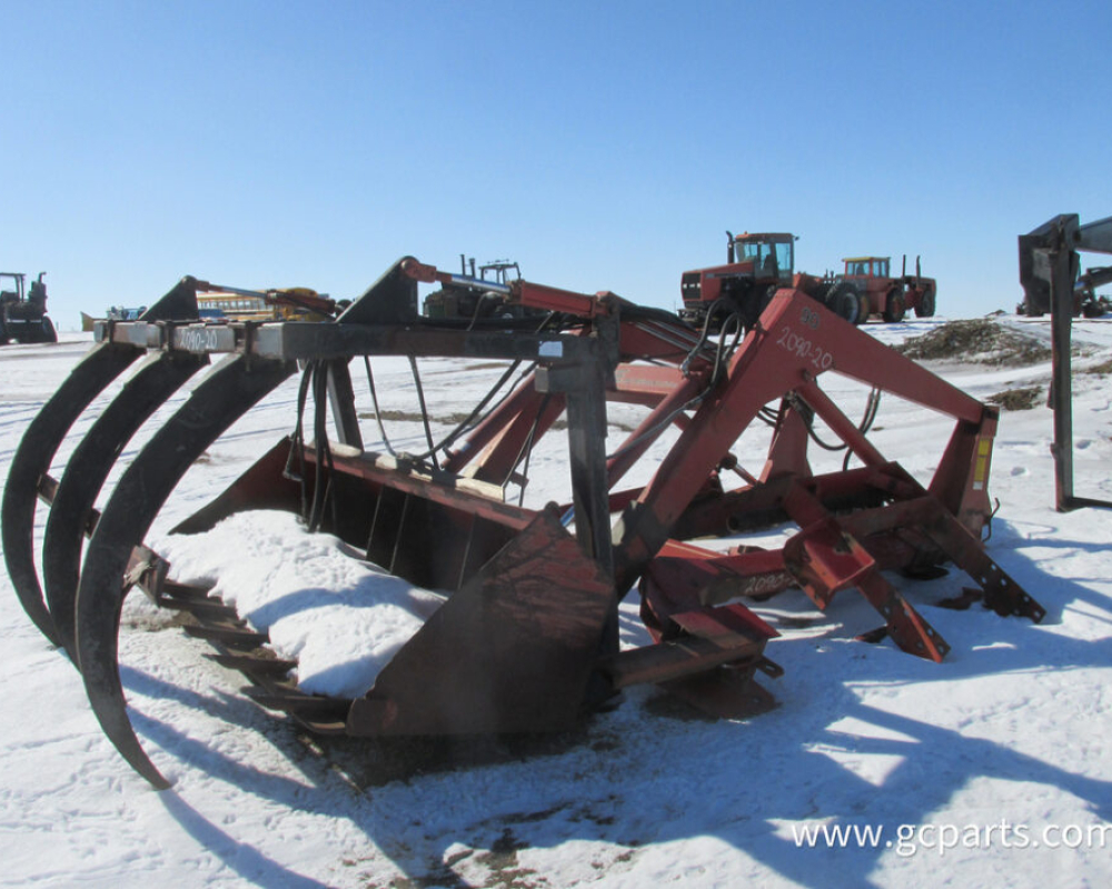 90 SERIES LOADER 7FT BUCKET W/ GRAPPLE