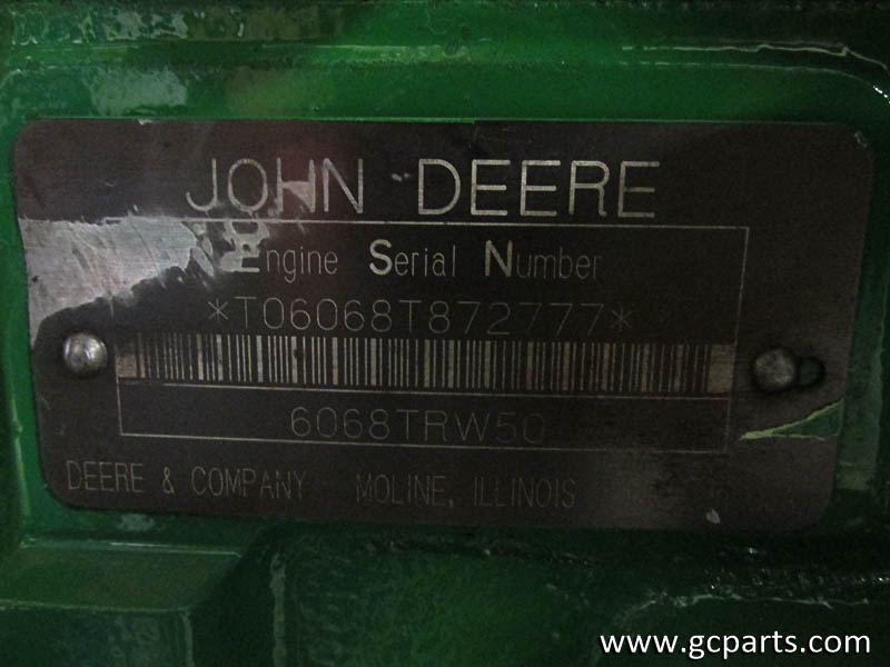 Grille latérale de capot droite John Deere 6000 7000 - Quality Tractor  Parts - 58515